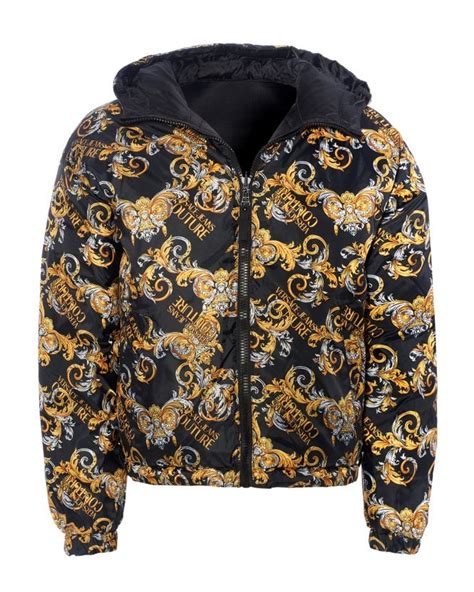 mens versace coat|versace jeans couture jacket men's.